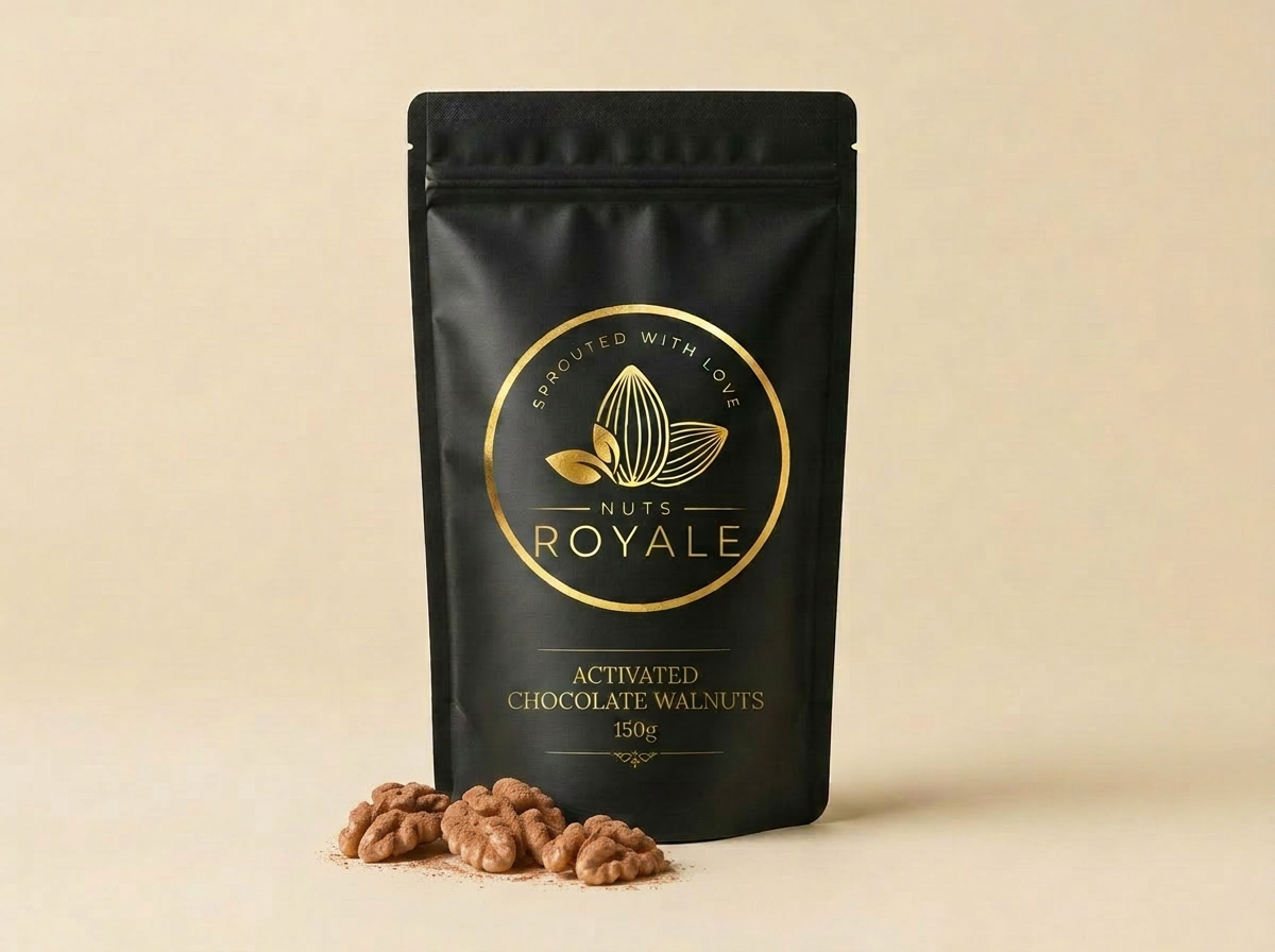 Activated Chocolate Walnuts